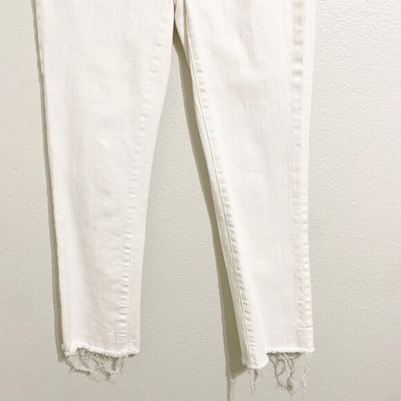 Anthropologie Pilcro white high rise flare jeans size 25 - Picture 5 of 9